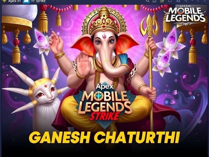 Ganesh Chaturthi Event in Apex Mobile Legends Strike Apex Mobile Legends Strike Ganesh Chaturthi event with Ganesha hero and modak collection